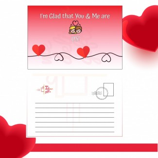 You & Me Card Message