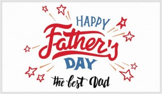 Happy Fathers day the Best Dad Greeting Card