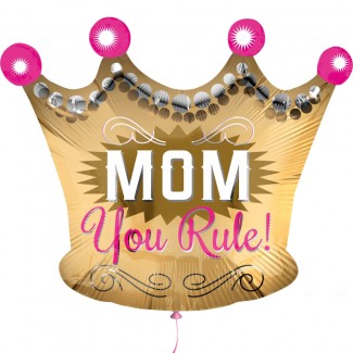MOM You Rule Balloon