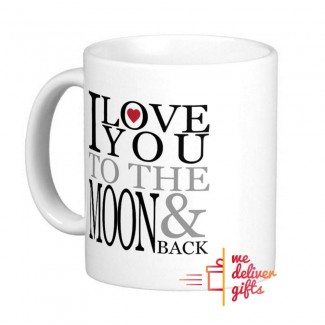 Love you to The Moon and Back Mug