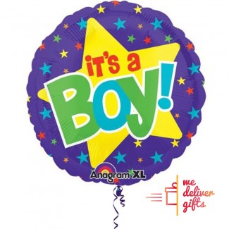 Its a Boy Foil Balloon