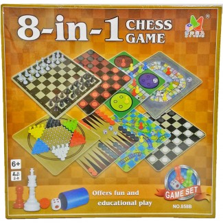 8 in 1 Chess Game