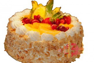 White Forest - Exotic Fruits Cake