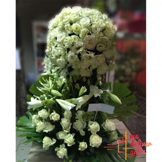 Recipe for Romance Wedding Flowers Arrangement