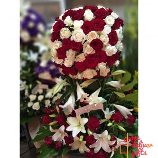 Forever Mine Wedding Flowers Arrangement 