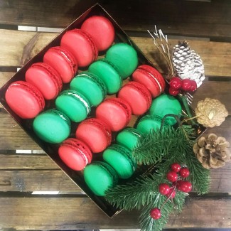 Christmas Macaron Gift
