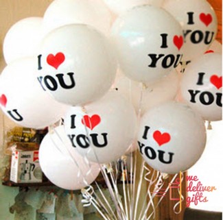 Tell it with Love Balloons