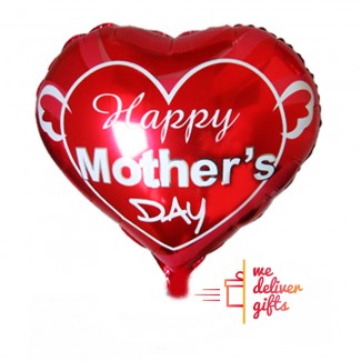 Heart shaped Happy Mothers Day Balloon