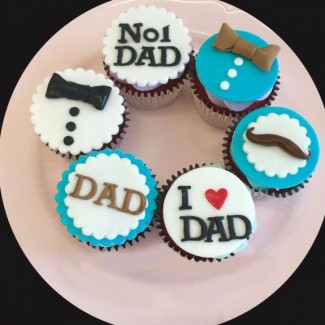 No 1 Dad Cupcakes