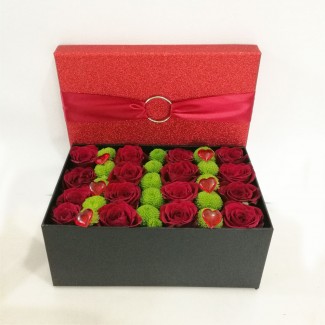 Glitter Box Full of Roses