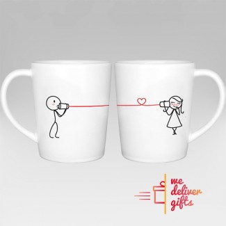 SAY I LOVE YOU COUPLE COFFEE MUGS