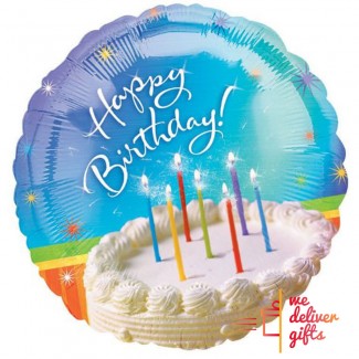 Sparkle Wishes Birthday Balloon