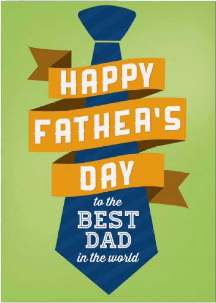 Happy Father s Day Tie Greeting Card WeDeliverGifts